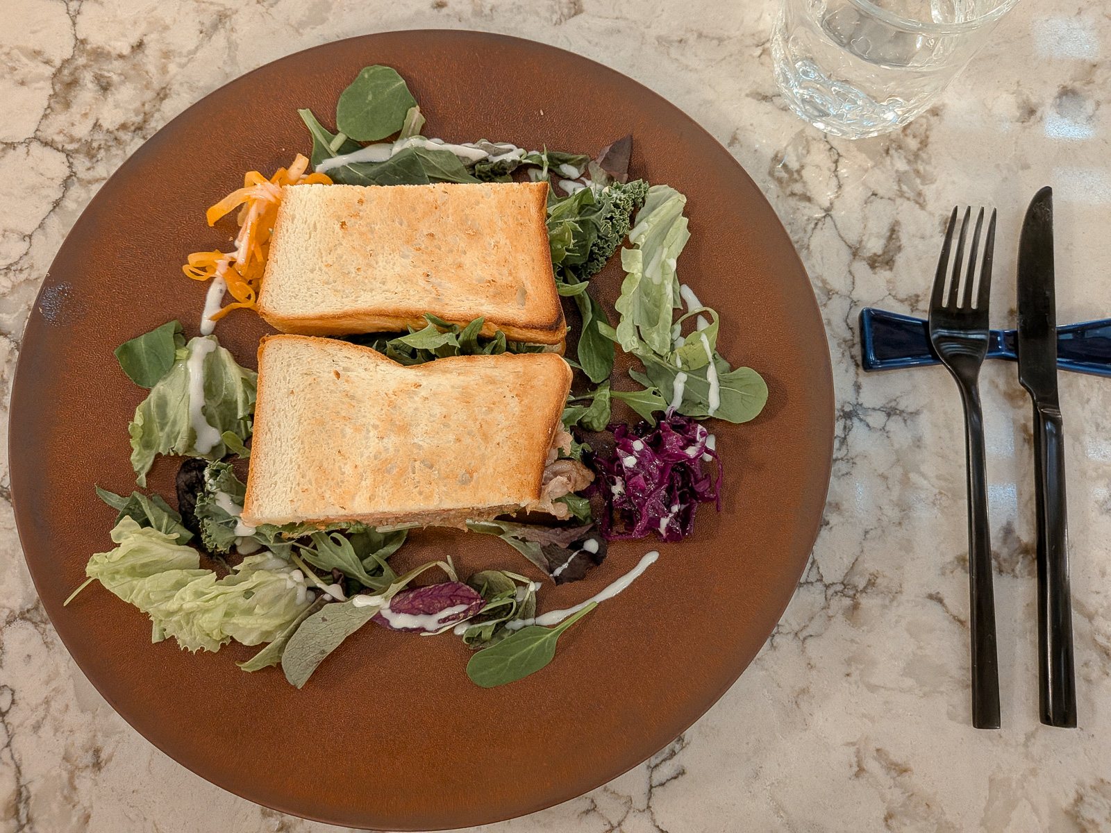 明治安田CAFE　照り焼きサンドイッチ